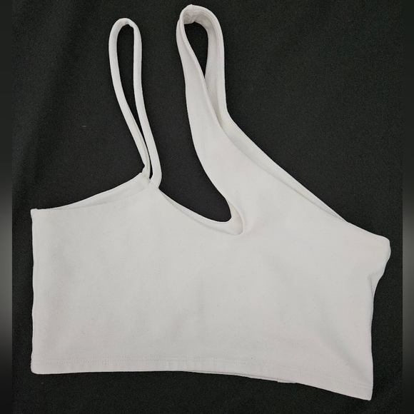 Donna Mizani white crop top, size XS - Picture 3 of 5